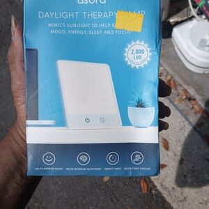 White Daylight Therapy Lamp